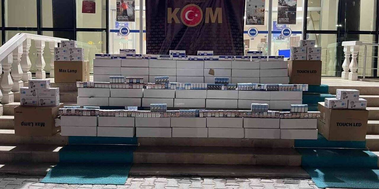 Şanlıurfa’da gümrük kaçağı ampul ele geçirildi