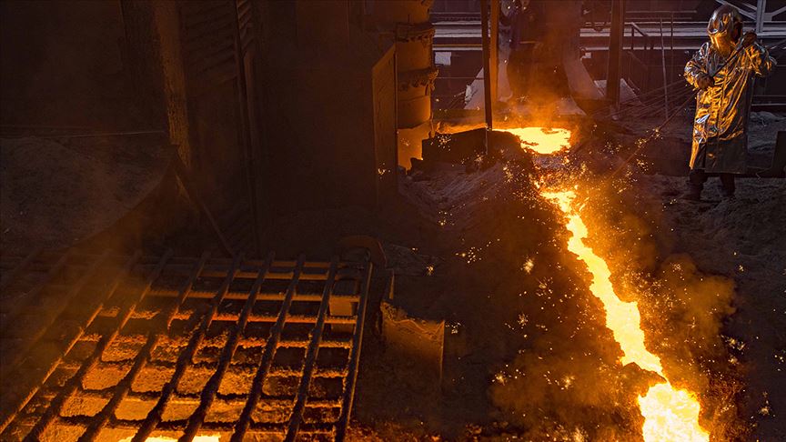 Küresel ham çelik üretimi martta yüzde 5,8 düştü