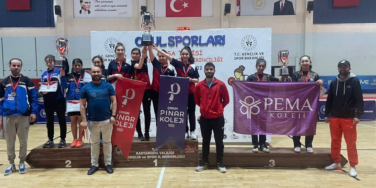 Konya Pema Koleji, Türkiye üçüncüsü