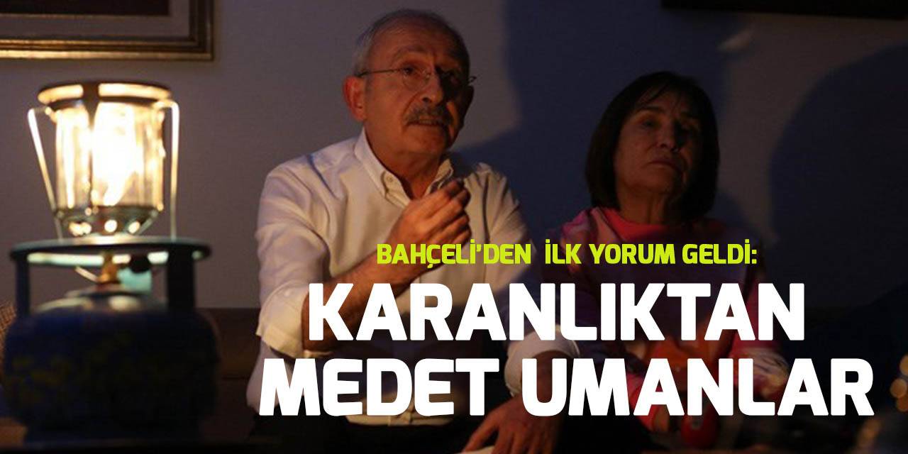 MHP Lideri Bahçeli'den Kılıçdaroğlu'na tepki