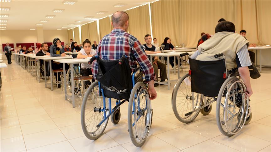 Engelli Kamu Personeli Seçme Sınavı sona erdi