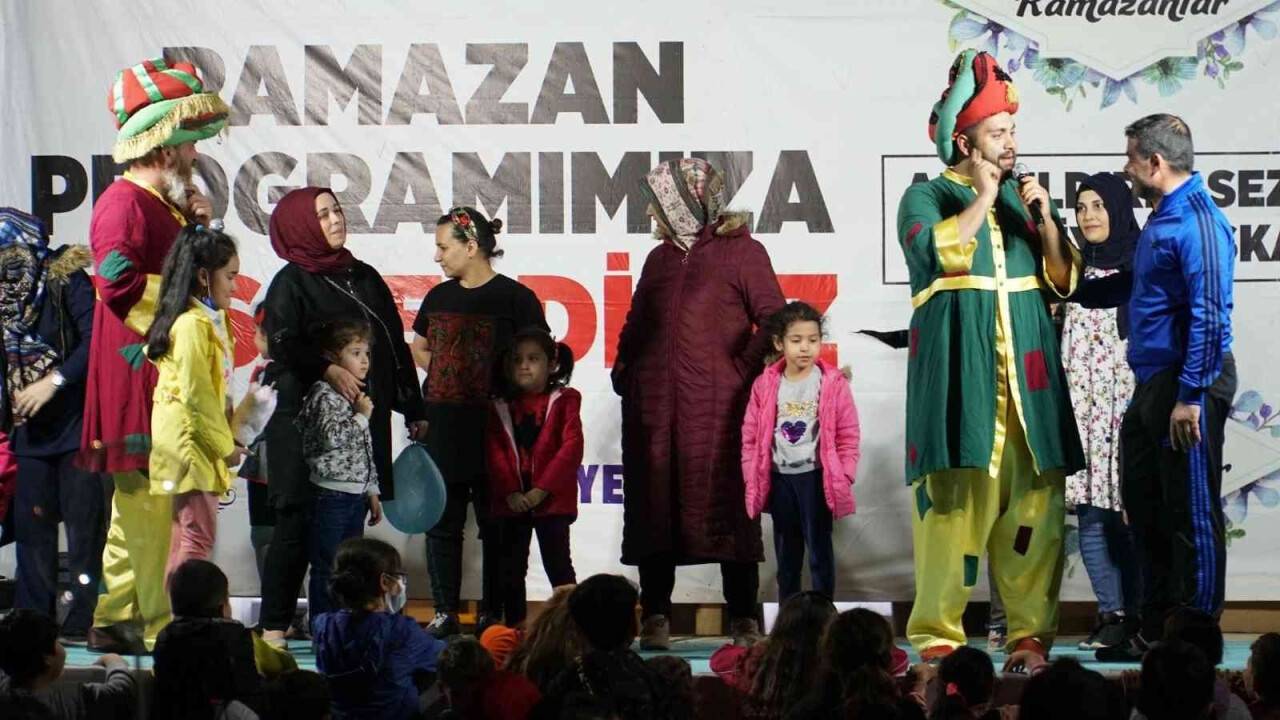 Çocuklar eğlenceye doydu