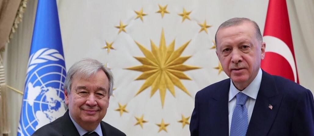 Cumhurbaşkanı Erdoğan, BM Genel Sekreteri Guterres ile görüştü