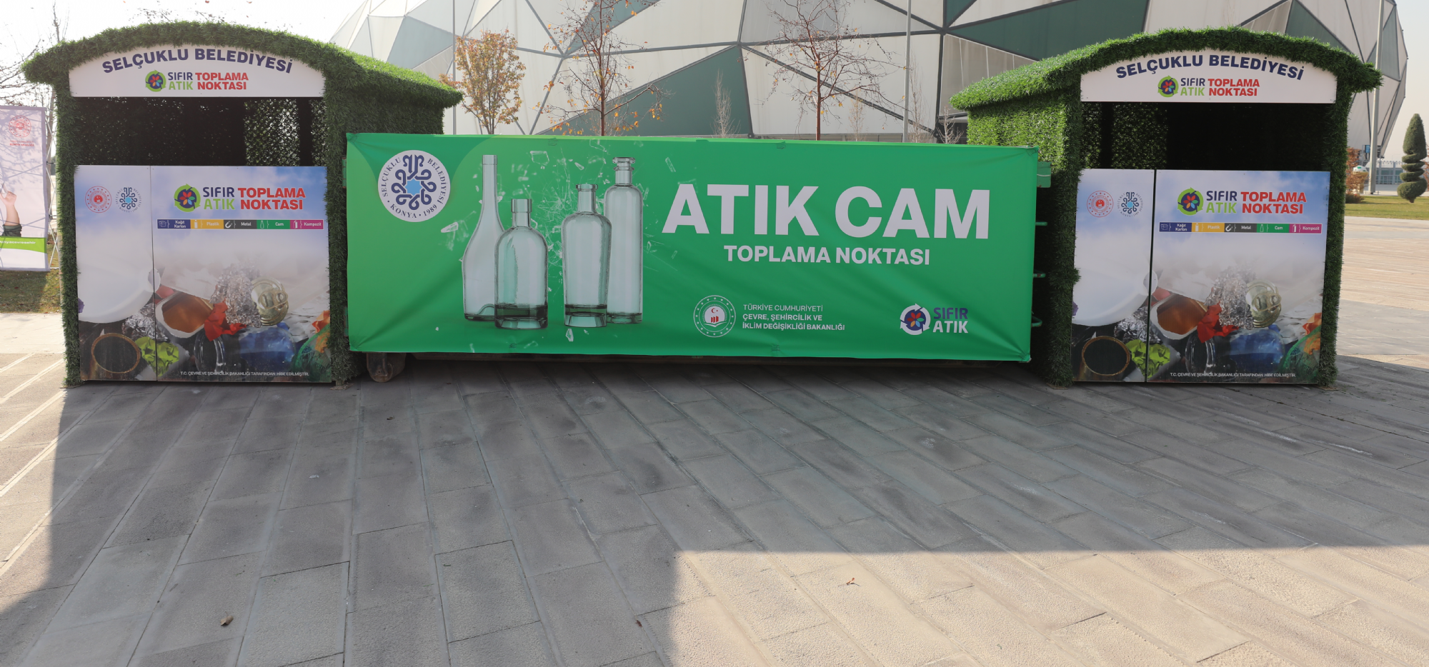 Konyaspor'un "Yeşil Tribün" projesi, Fatih Karagümrük maçında devam ediyor