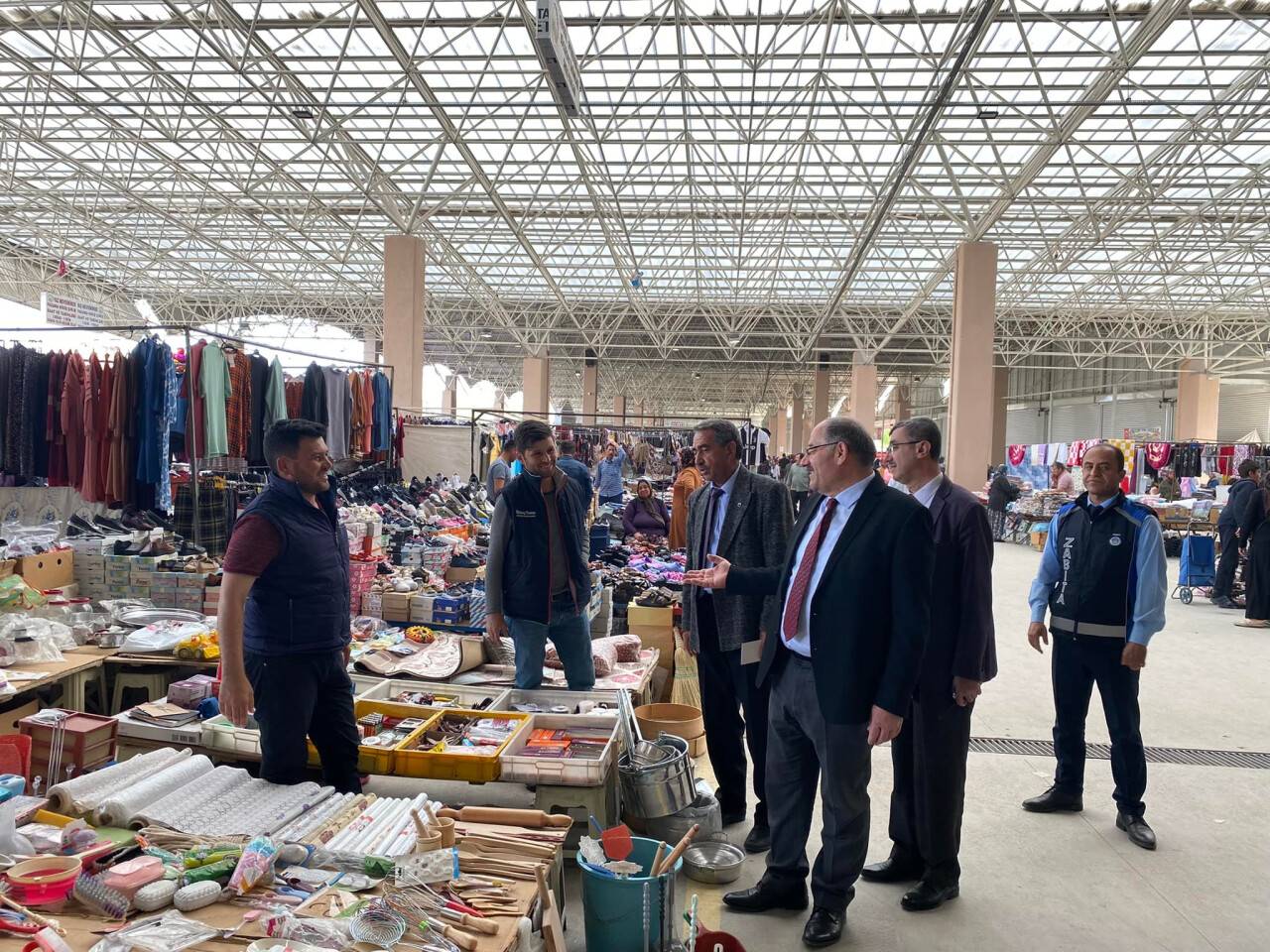 Karapınar'da geri dönüşüm yoluyla peyzaj çalışması