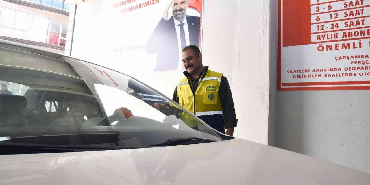 Menemen Belediyesinden otopark hamlesi