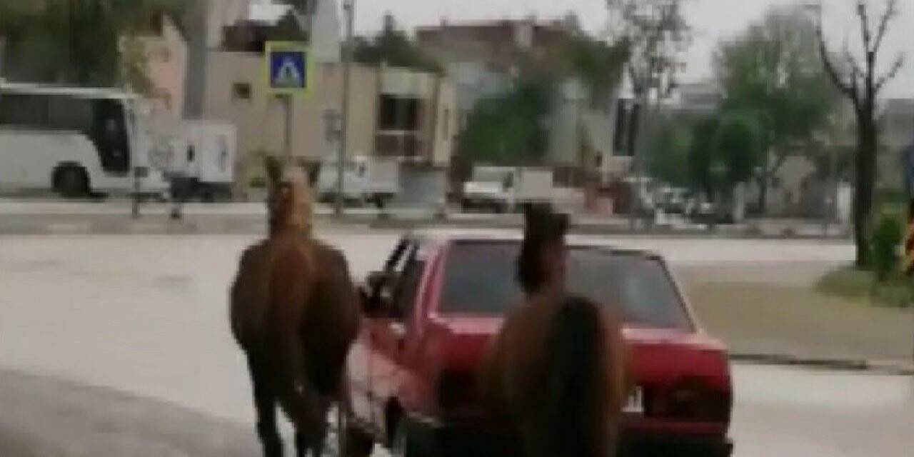 Bursa’da tepki çeken görüntü