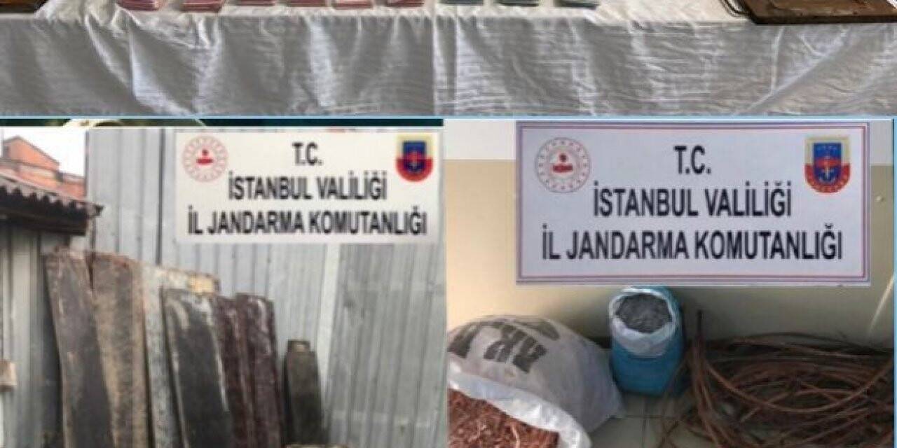 Jandarmadan sahte plaka ve hırsızlık çetelerine operasyon