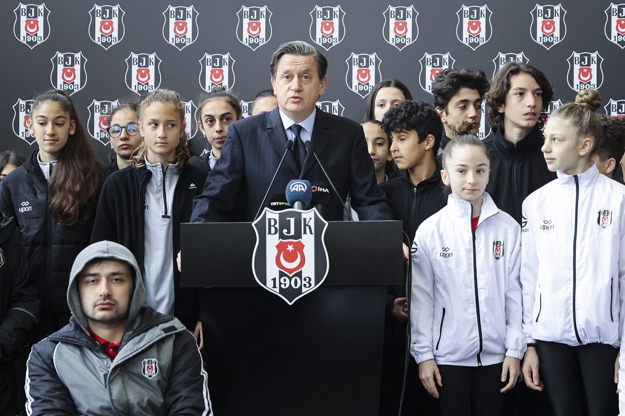 Beşiktaş Kulübü'nde bayramlaşma töreni yapıldı