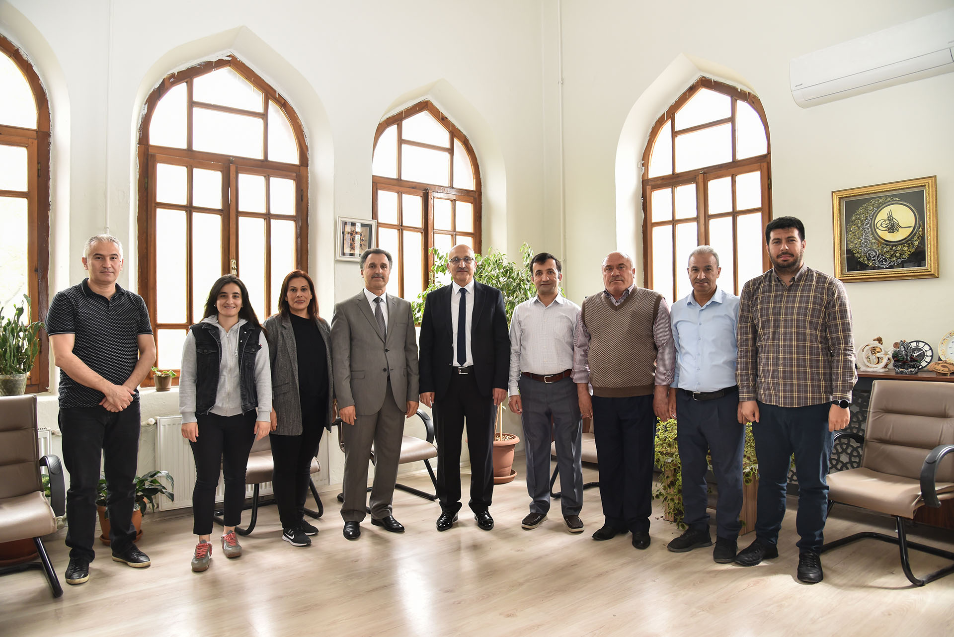 Konya İl Milli Eğitim Müdürü Büyük kurum çalışanları ile bayramlaştı