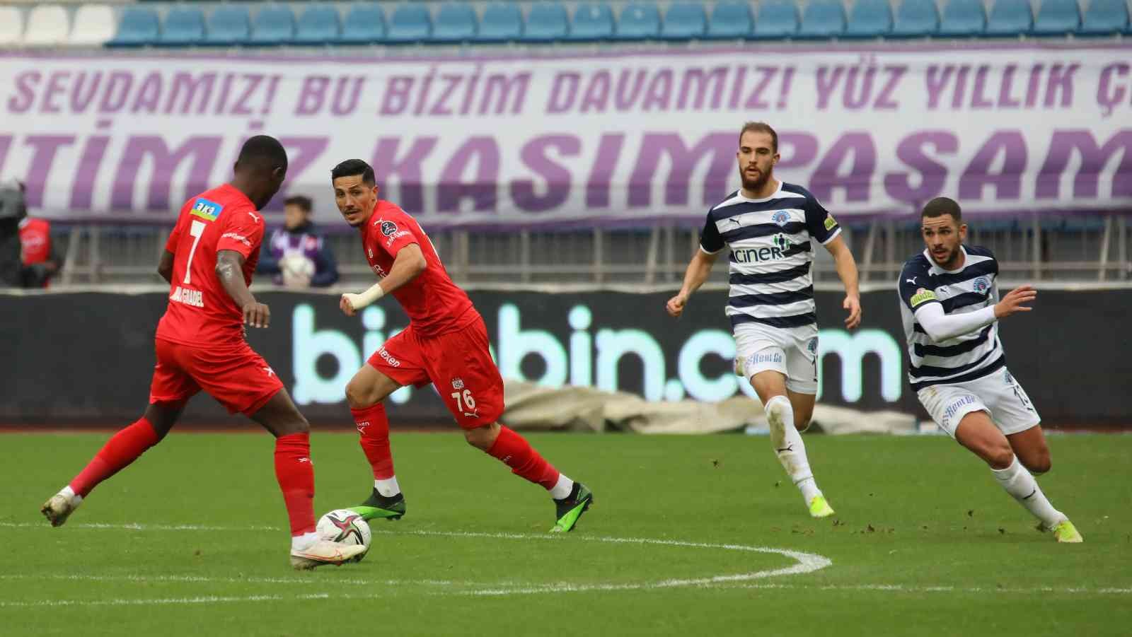 Sivasspor - Kasımpaşa rekabetinde 24. randevu