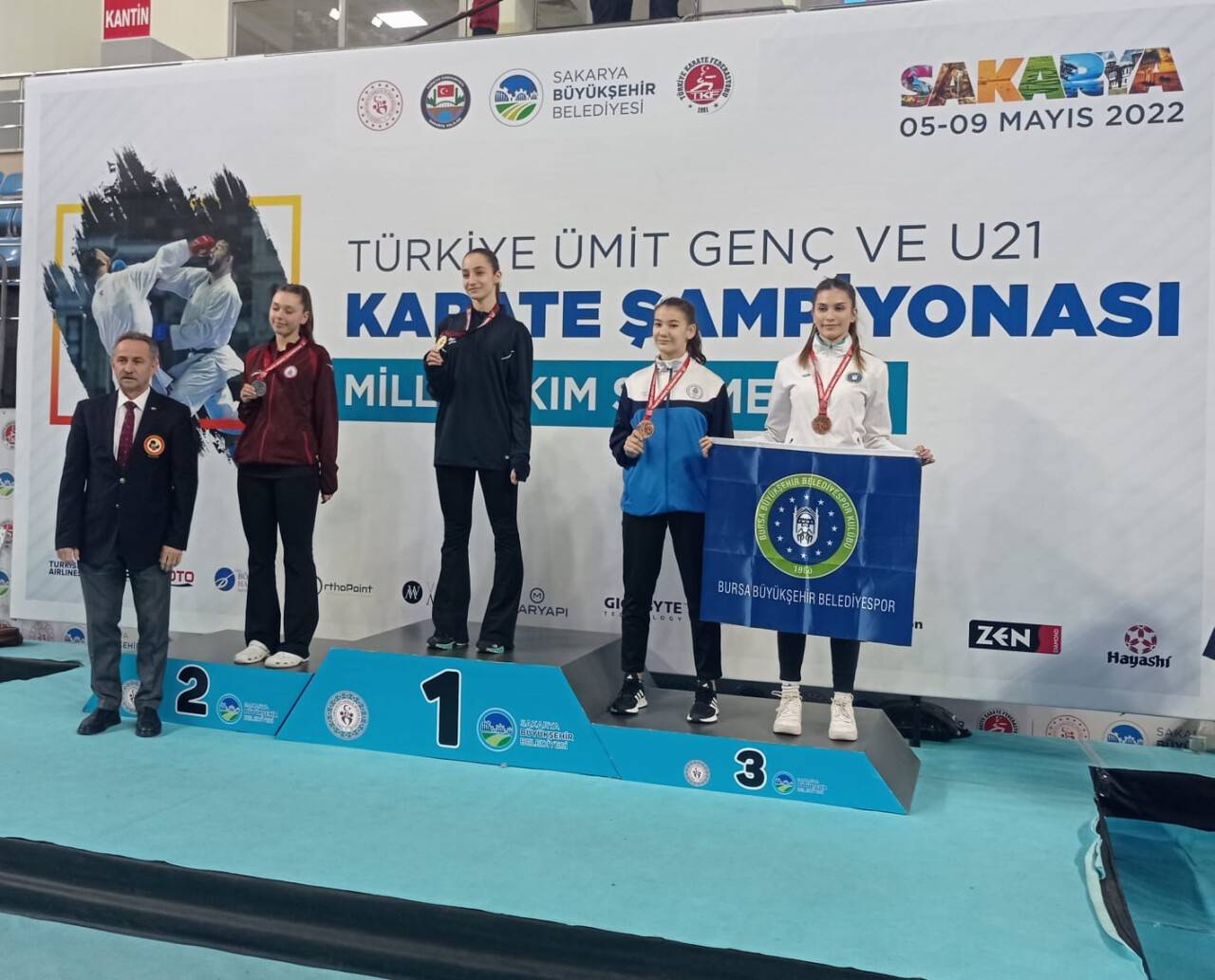 Selçuklu Belediyespor'dan karatede derece