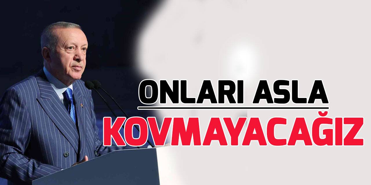 Cumhurbaşkanı Erdoğan'dan "mülteci" açıklaması