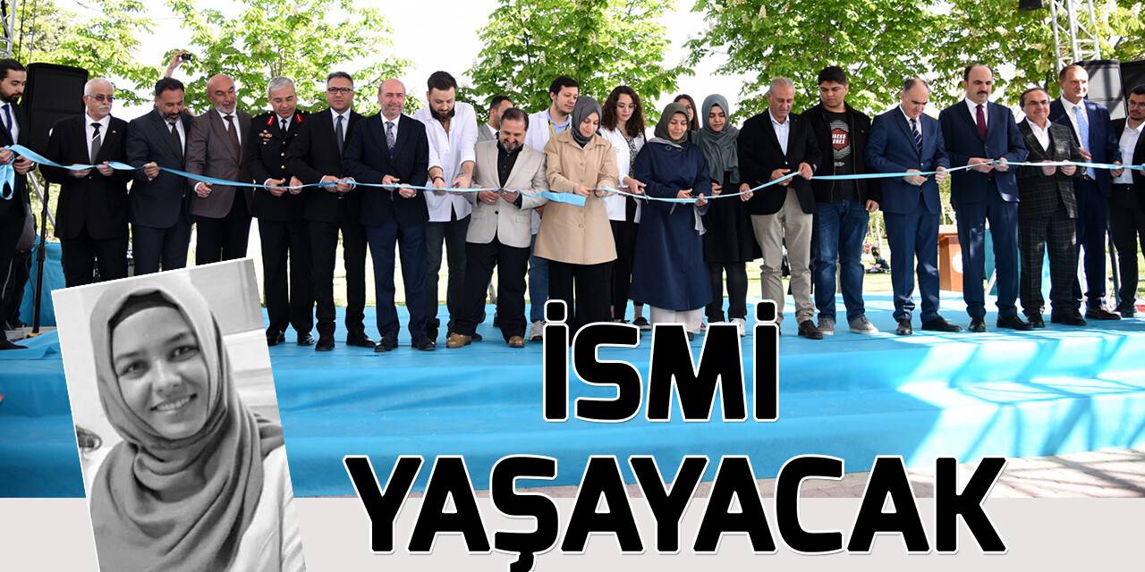 Merve Mercan Parkı açıldı