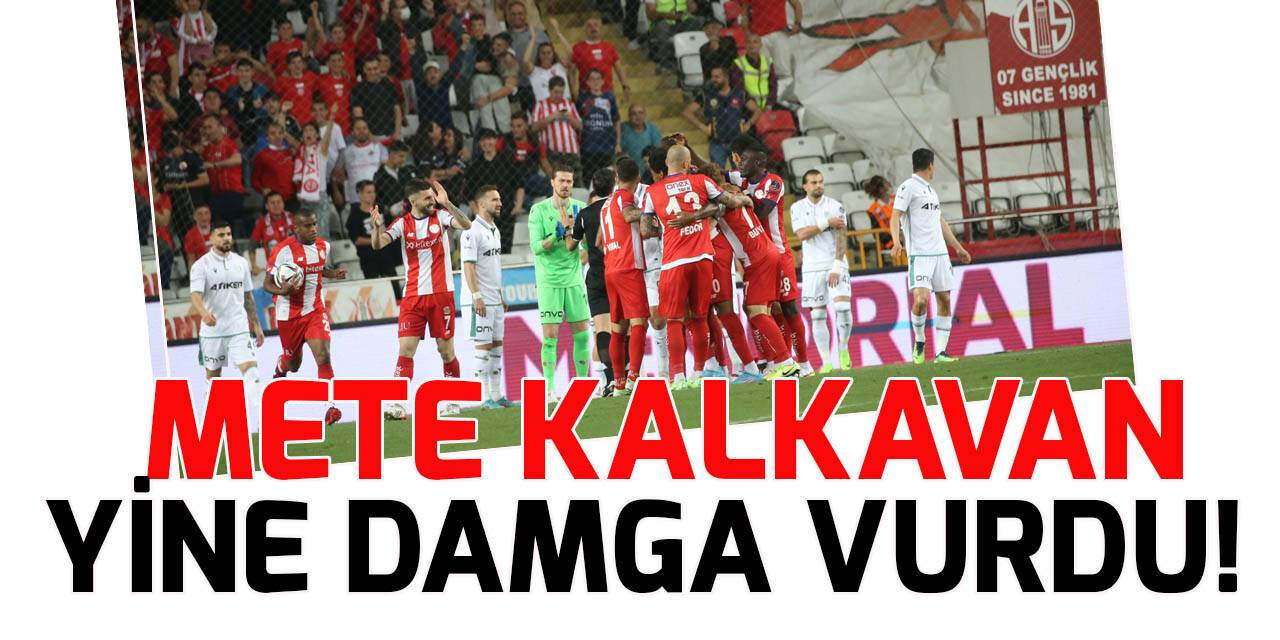 Konyaspor'un "Mete Kalkavan" kabusu devam ediyor