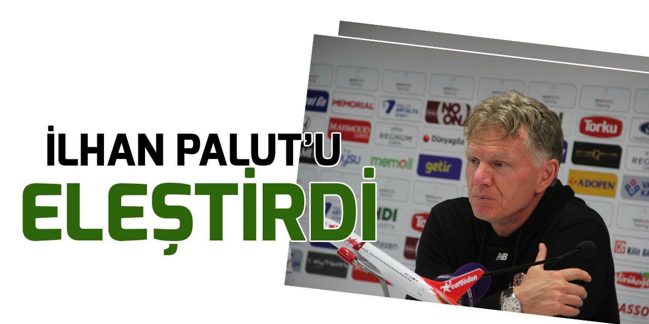 Groenendijk, İlhan Palut'u eleştirdi: Beni bekletti