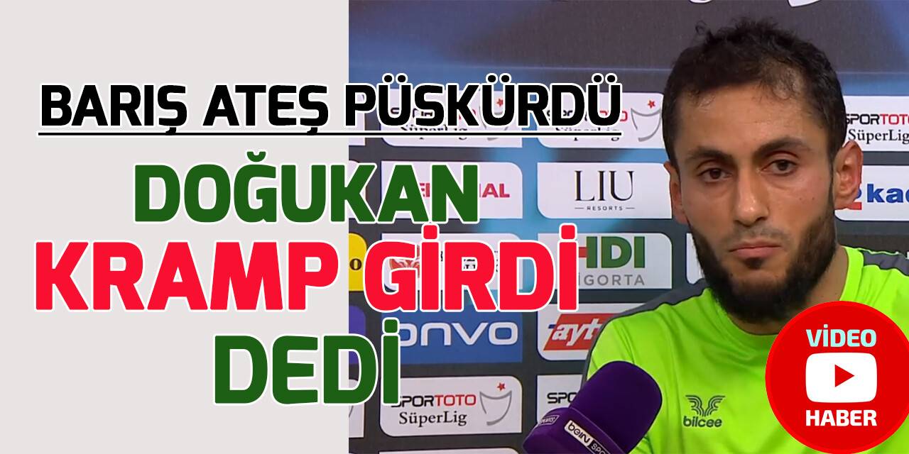 Konyasporlu Barış Yardımcı'nın penaltı isyanı