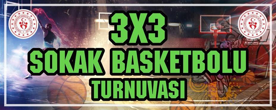 Konya’da 3X3 Basketbol Turnuvası