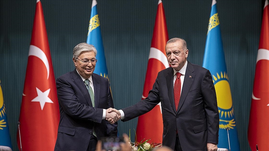 'Kazakistan ile atacağımız adımlarla 10 milyar dolar ticaret hacmi hedefine ulaşacağız'