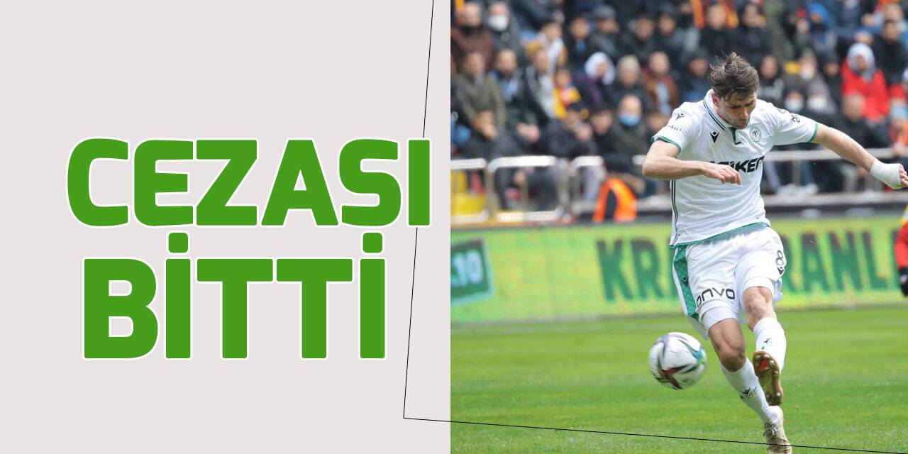 Konyaspor’da Amar Rahmanovic'in cezası bitti