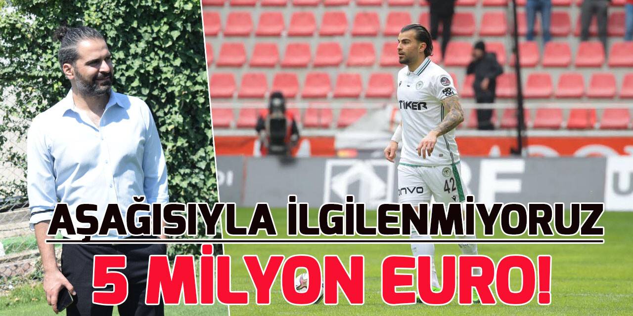 Konyaspor'dan Abdülkerim Bardakçı açıklaması