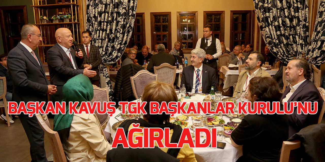 Meram Belediye Başkanı Mustafa Kavuş TGK Başkan Kurulu ile buluştu