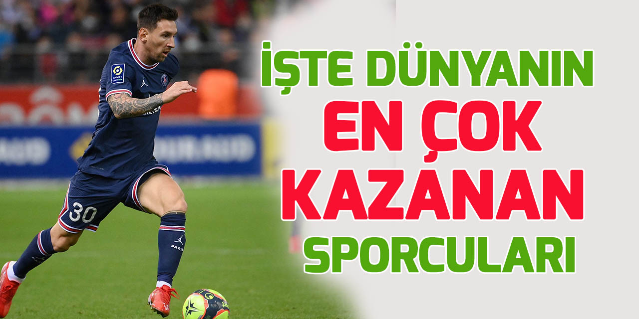 2022 yılının en çok kazanan sporcuları belli oldu