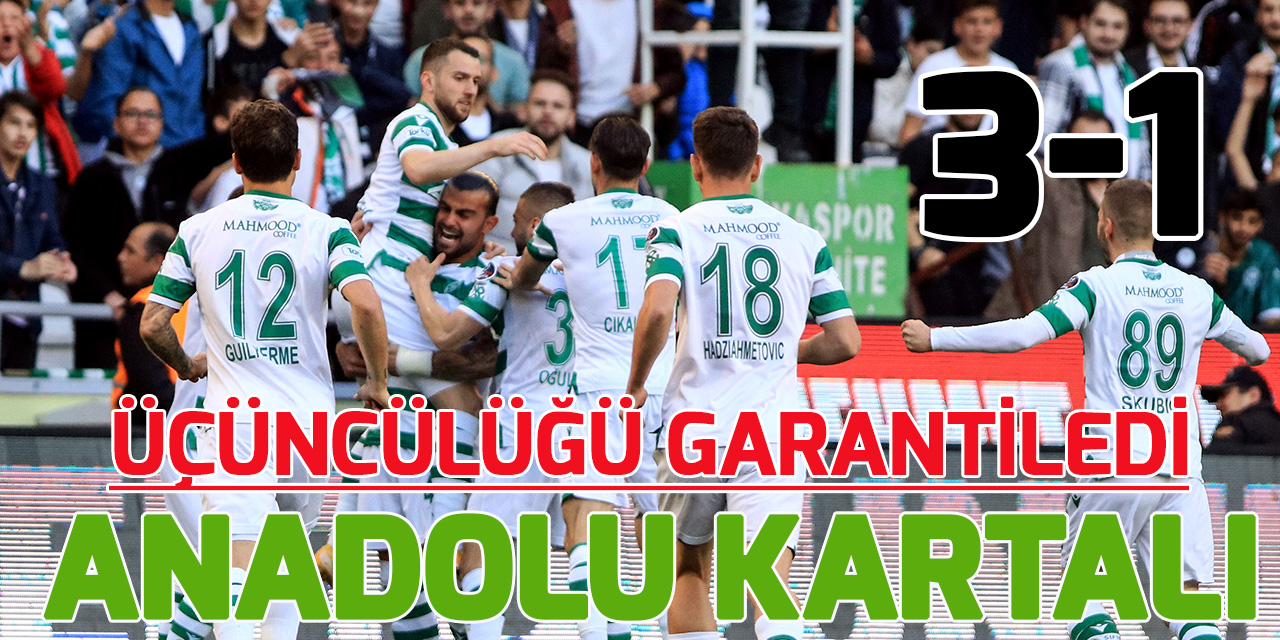 Konyaspor: 3 - Hatayspor: 1 (MAÇ SONUCU)