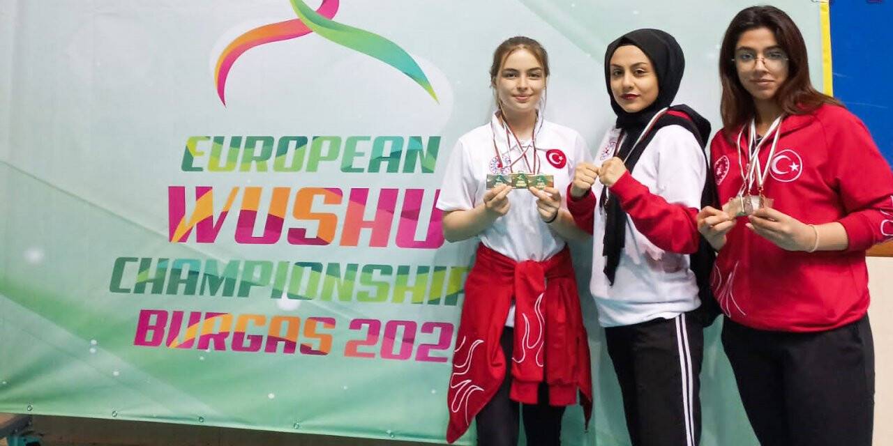 Meram Belediyespor'dan  wushuda 6 madalya