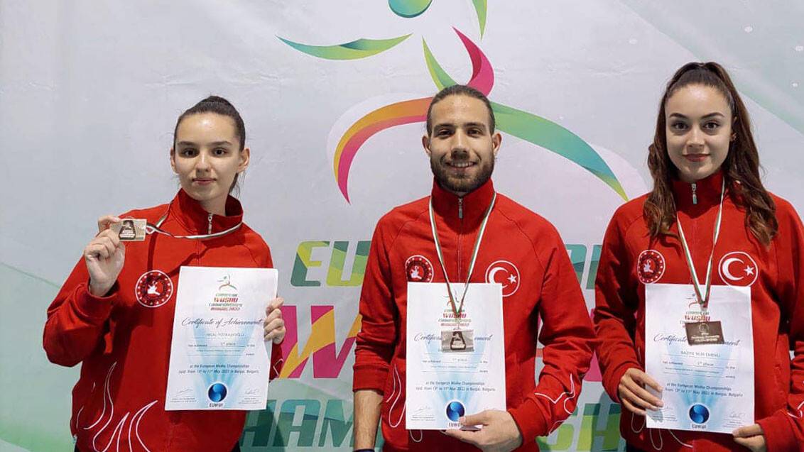 Selçuklu Belediyesporlu Wushuculardan 3 madalya