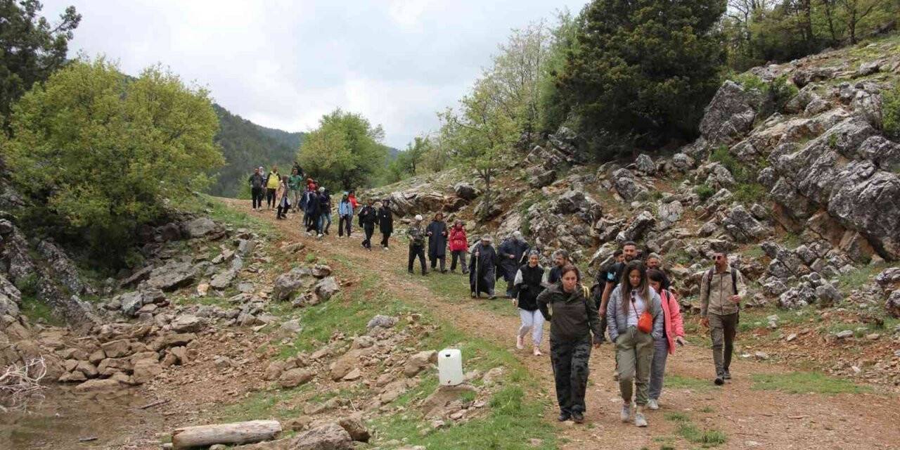 Doğa tutkunları Çamlık mağaralarına hayran kaldı