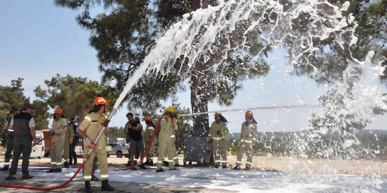 Ateş savaşçıları hazır
