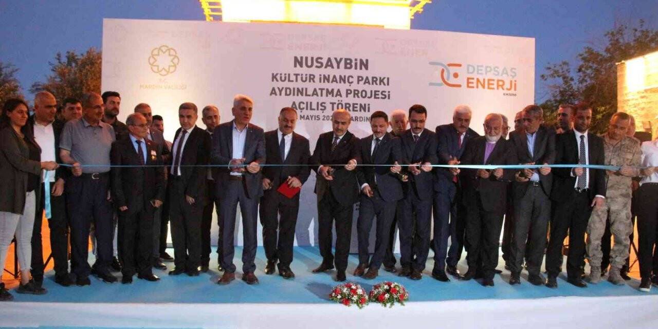 Depsaş Enerji Mardin’de UNESCO listesindeki tarihi yapıların estetik aydınlatmasını gerçekleştirdi