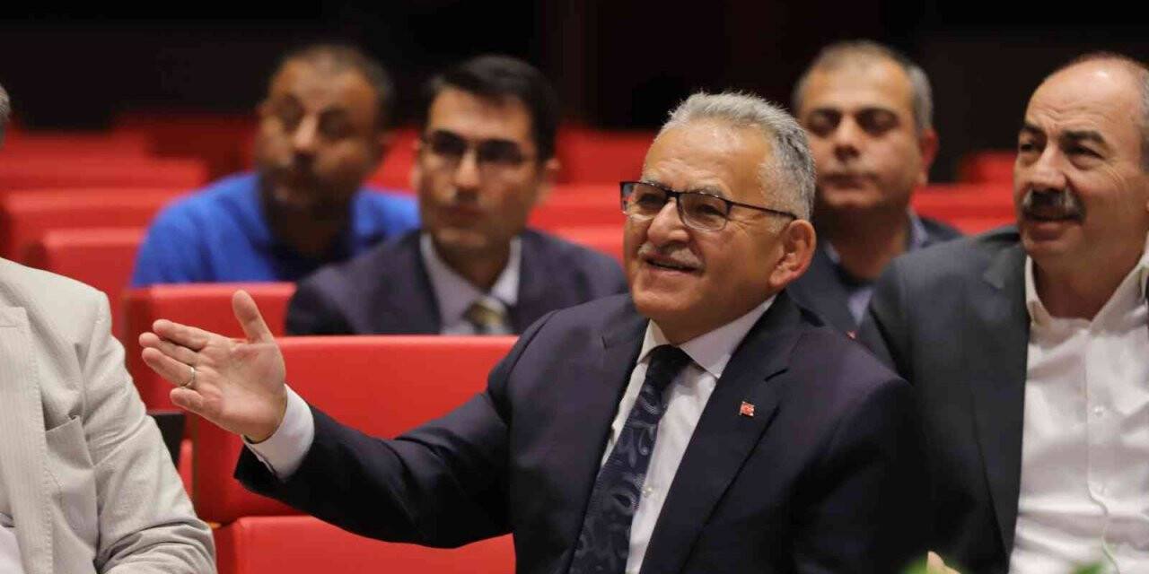 Başkan Büyükkılıç’tan ’çarşı cephe ve zemin düzenlemesi’ için istişare toplantısı