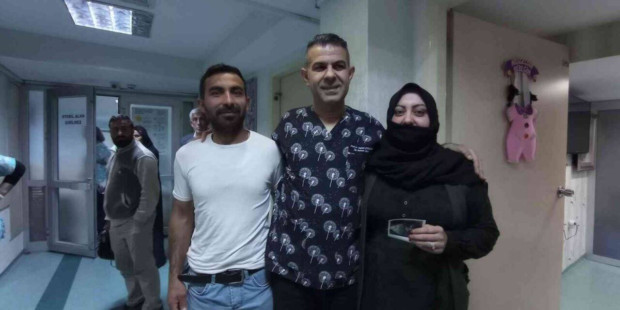 Genç çiftin 10 yıllık hasreti sona erdi