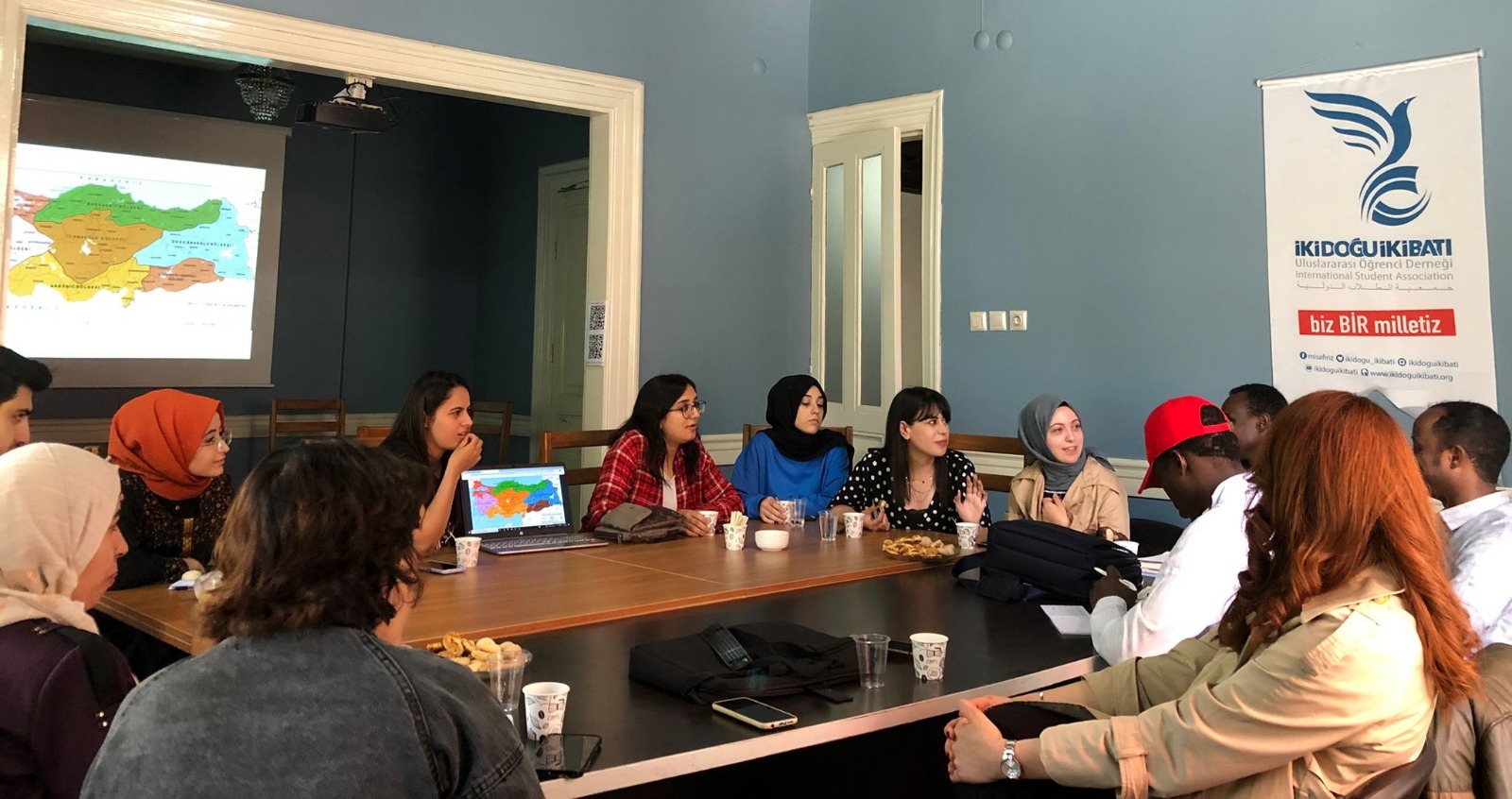 NEÜ Edebiyat Eğitimi Öğrencilerinden 'Türkçe Sohbet, Kardeşçe Muhabbet' etkinliği