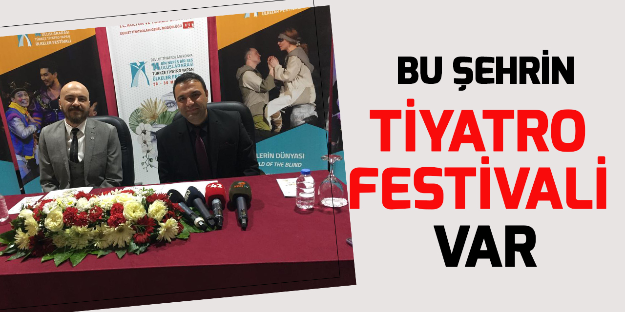 Uluslararası Türkçe Tiyatro Yapan Ülkeler Festivali başlıyor