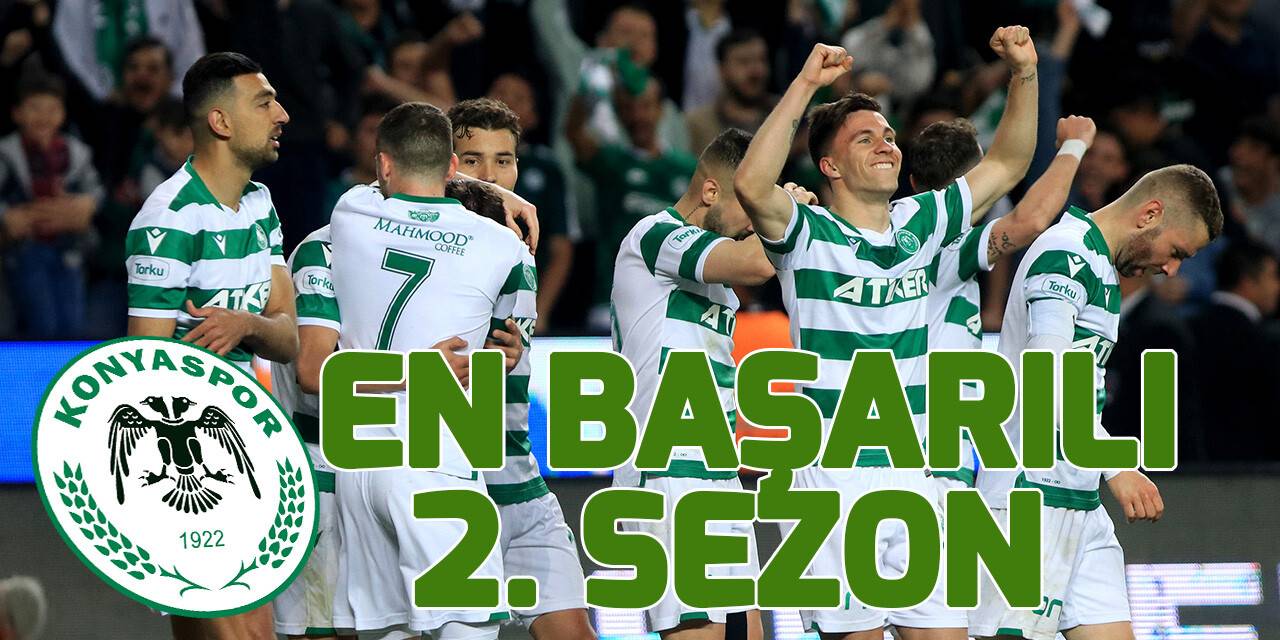 Konyaspor'dan en başarılı 2. sezon