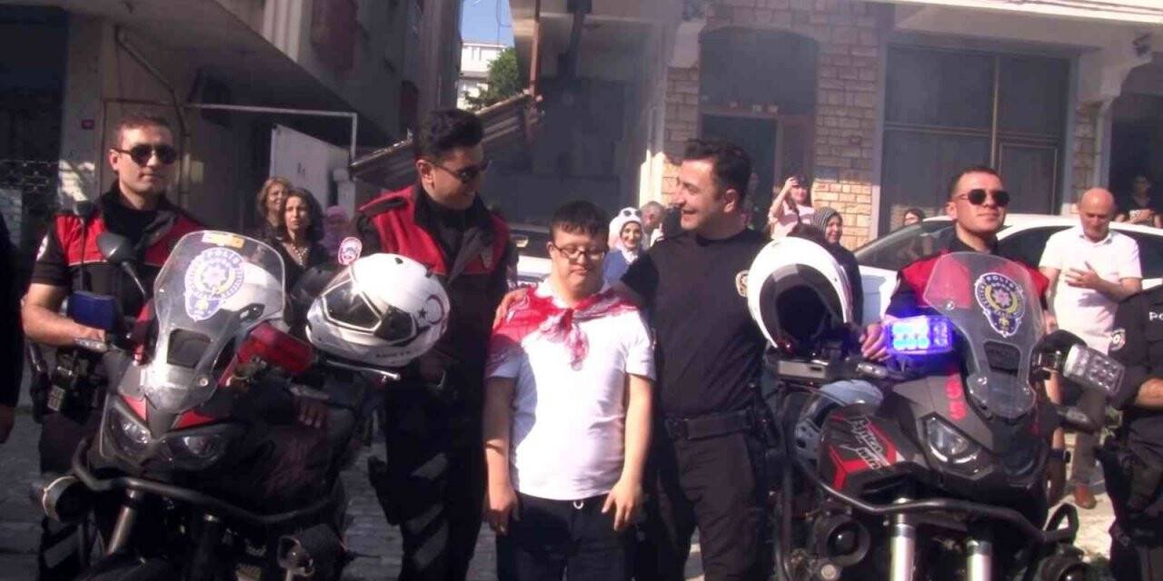 Down Sendromlu gencin asker eğlencesi hayali gerçek oldu