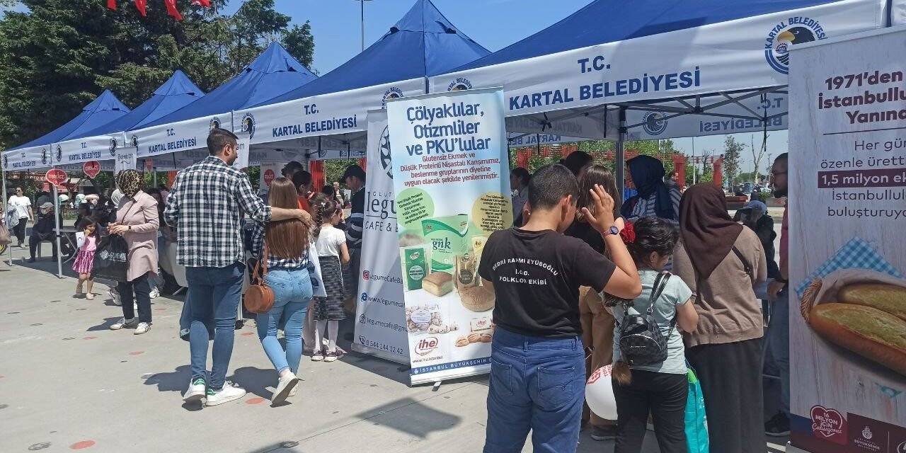 Kartal’da çölyak farkındalığı için ’Glütensiz Hayat Şenliği’ düzenlendi