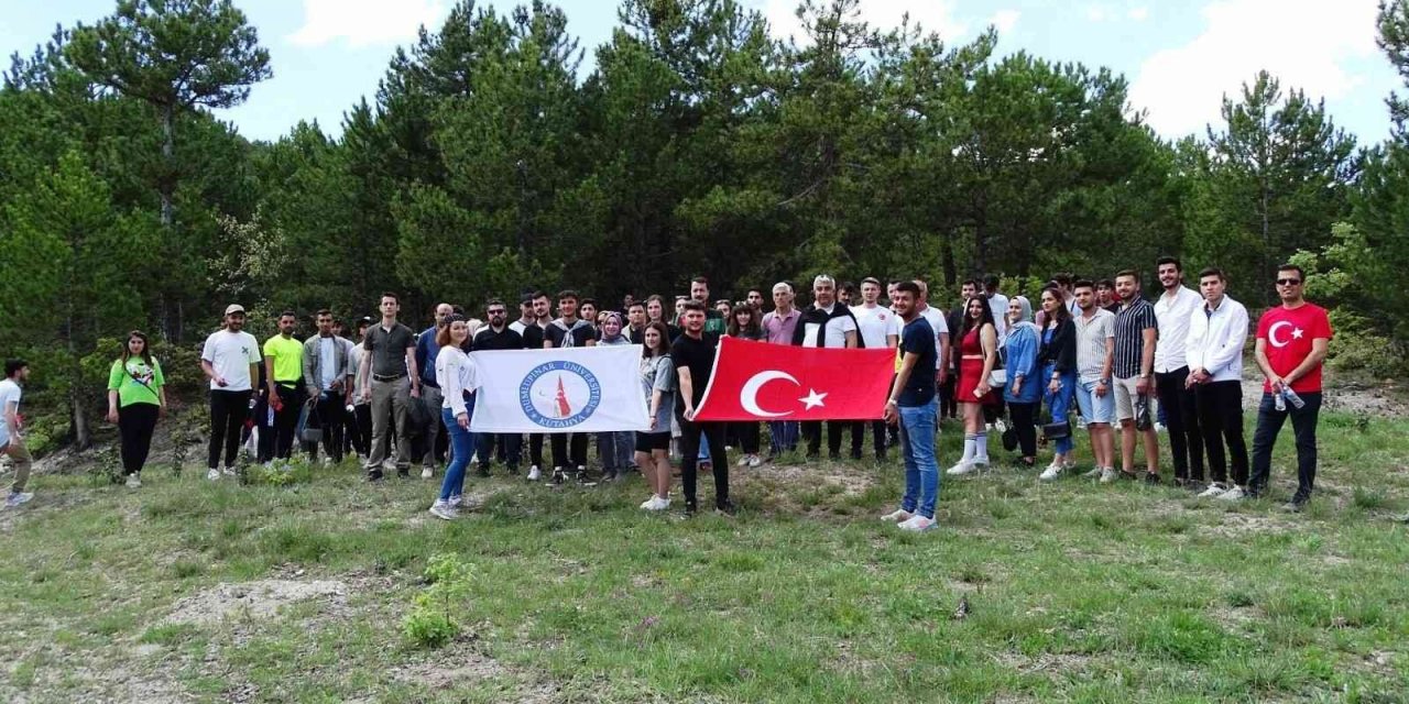 Hisarcık MYO’da Zafer’in 100. yılı doğa yürüyüşü