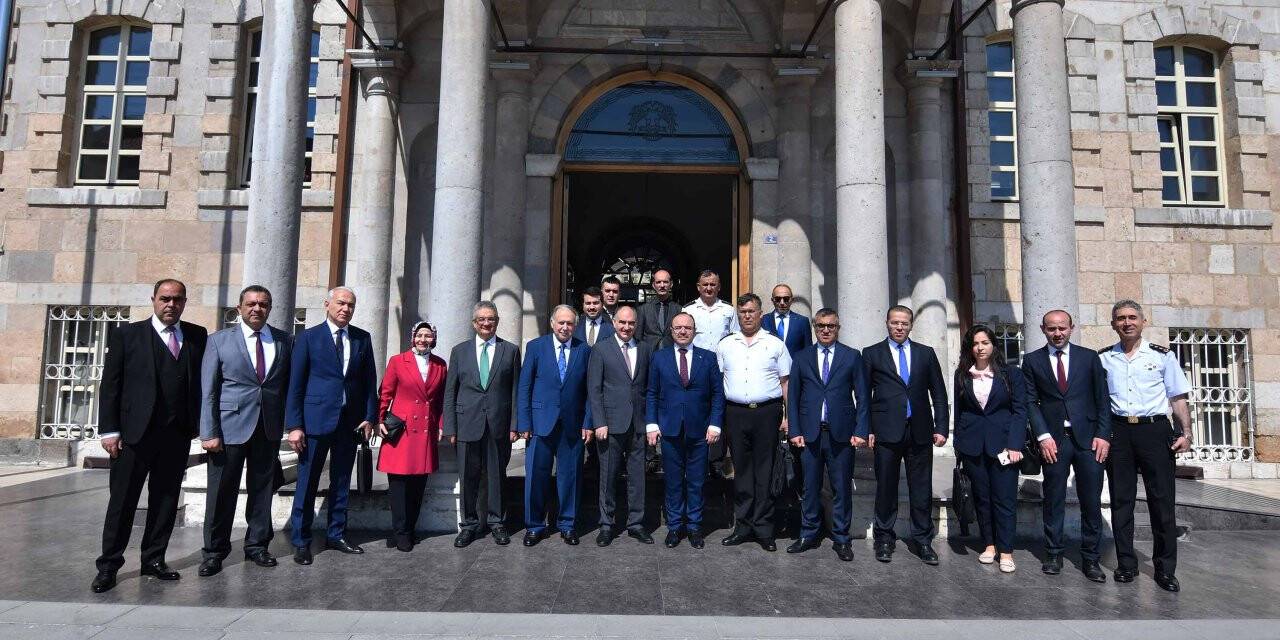 İZDES heyeti Konya'da ağırlandı