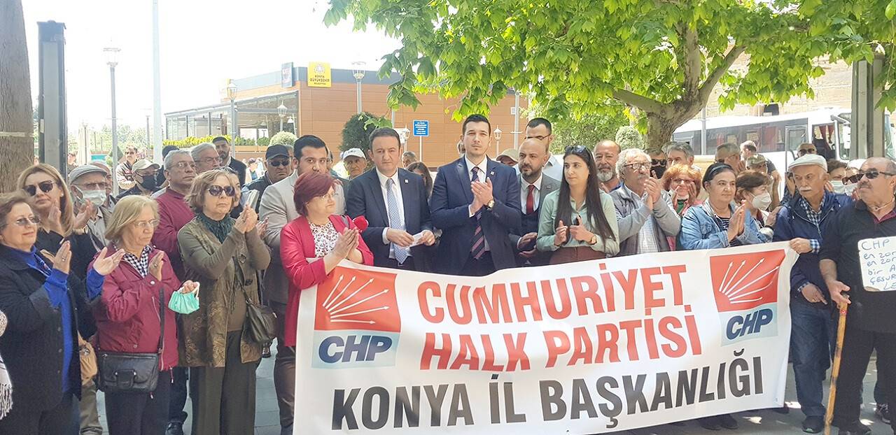 CHP Konya’dan Kaftancıoğlu’na destek açıklaması