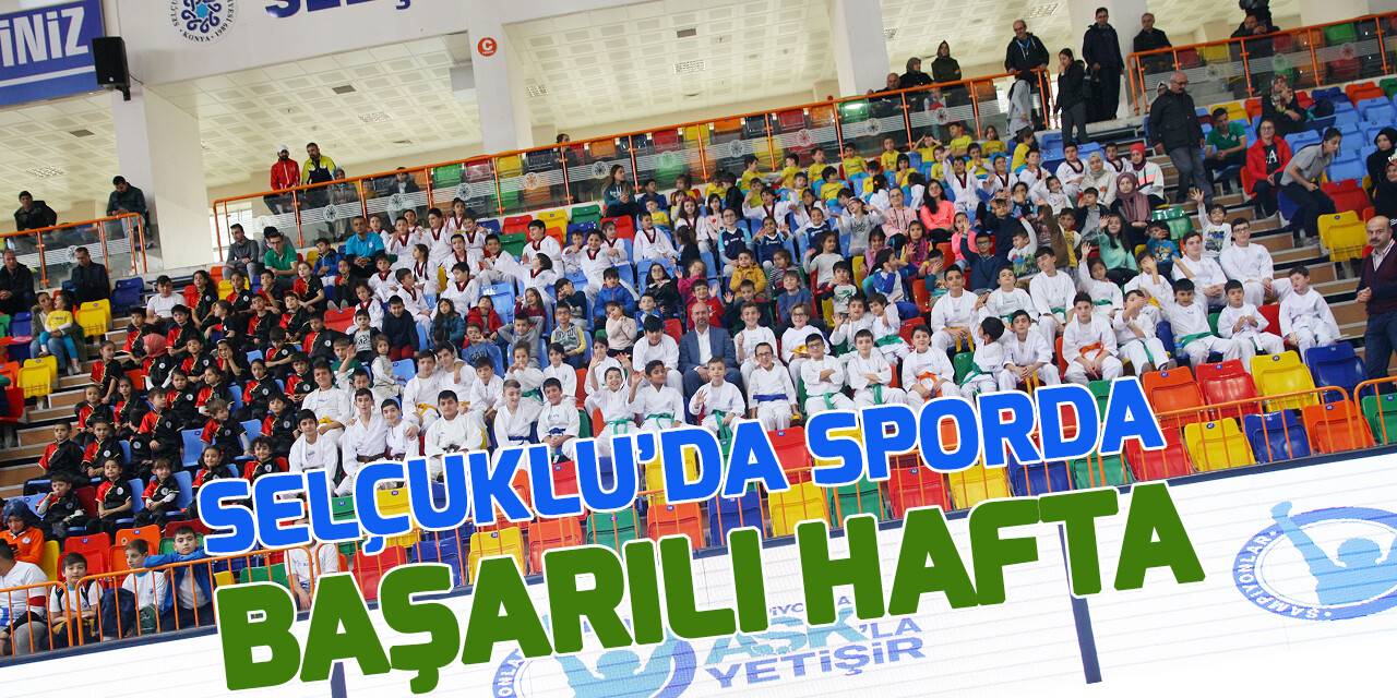 Selçuklu Belediyespor başarılarıyla adından söz ettiriyor