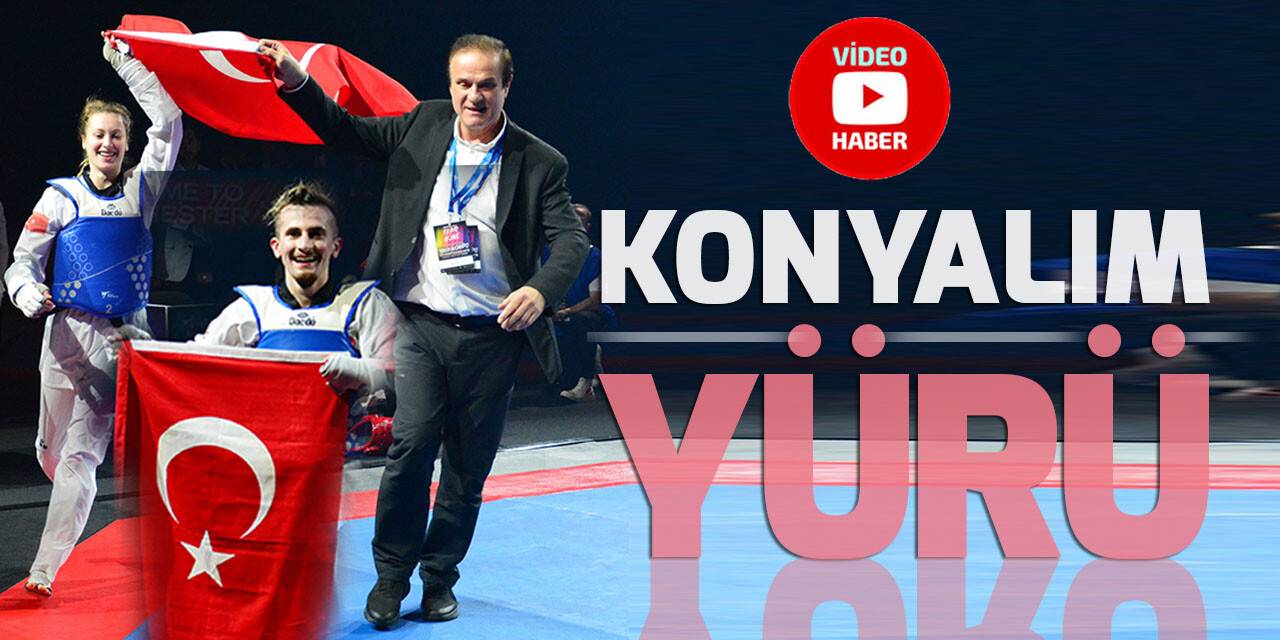 Konyalı Milli Sporcular Zeliha Ağrıs ve Ali Can Özcan Avrupa Şampiyonu