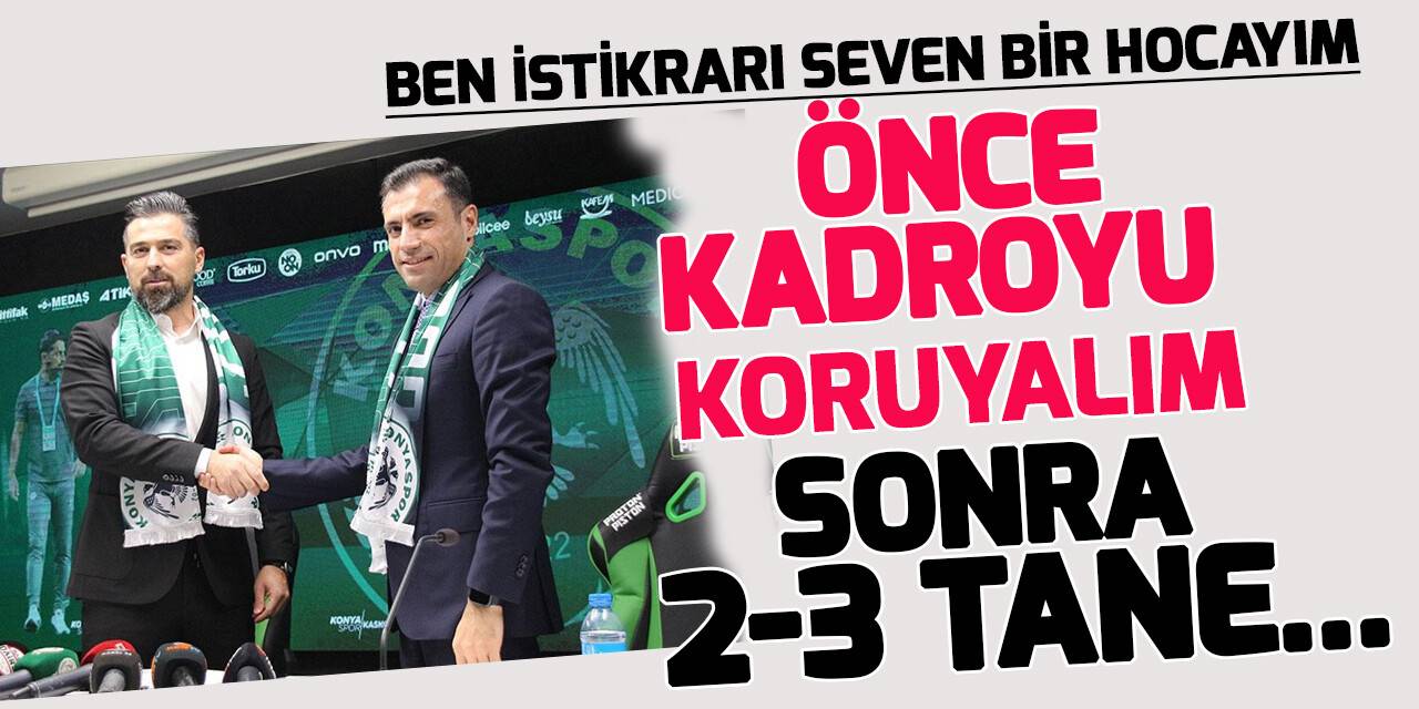 İlhan Palut'tan yeni sezonla ilgili "transfer" açıklaması