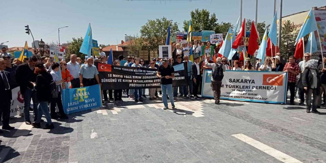 Kırım Tatar Sürgünü 78. yılında Başkentte anıldı