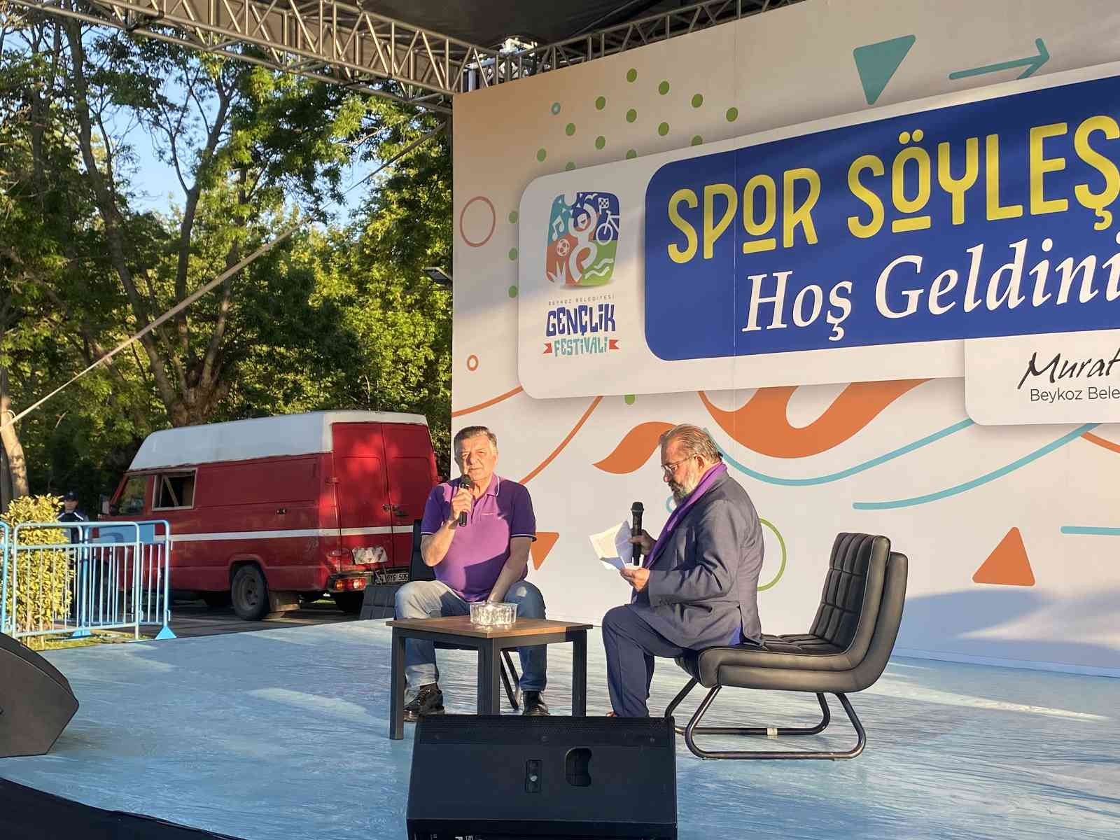 Gençler Yılmaz Vural ile spor söyleşisinde bir araya geldi