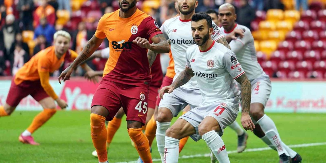 Galatasaray sezonun son maçında Antalya deplasmanında