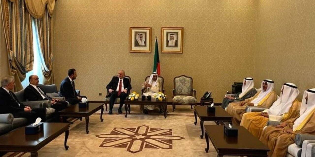 Kuveyt Veliaht Prensi Şeyh Al-Sabah, Yargıtay Birinci Başkanı Akarca ile görüştü